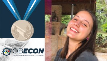 Estudante do Colégio dos Jesuítas é medalha na prata na Olimpíada Brasileira de Economia