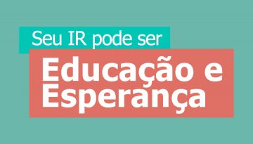 “Seu Imposto de Renda pode ser Educação e Esperança”: Saiba como ajudar instituição que integra o braço social da Companhia de Jesus