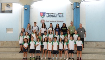 Liderança inaciana: representantes de turma do Colégio dos Jesuítas tomam posse